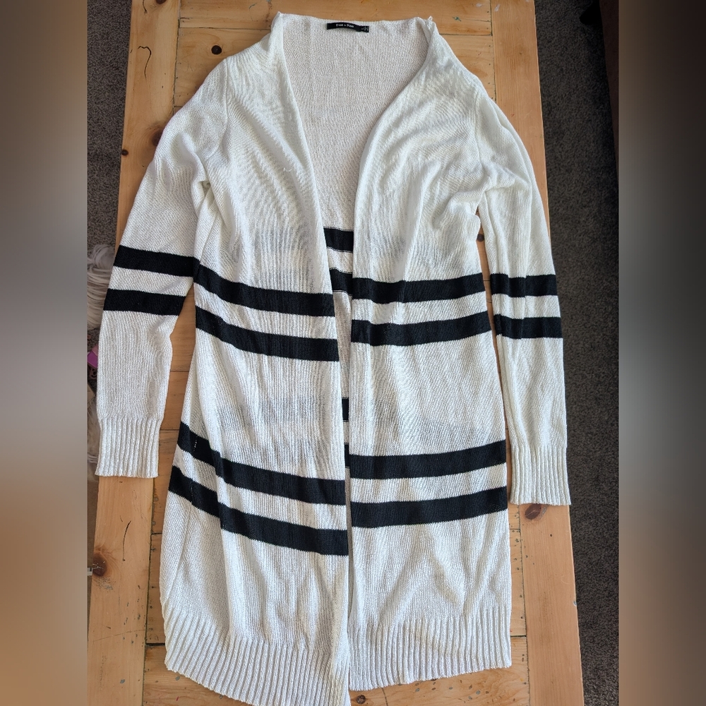 Nanamacs Cream Knit Cardigan